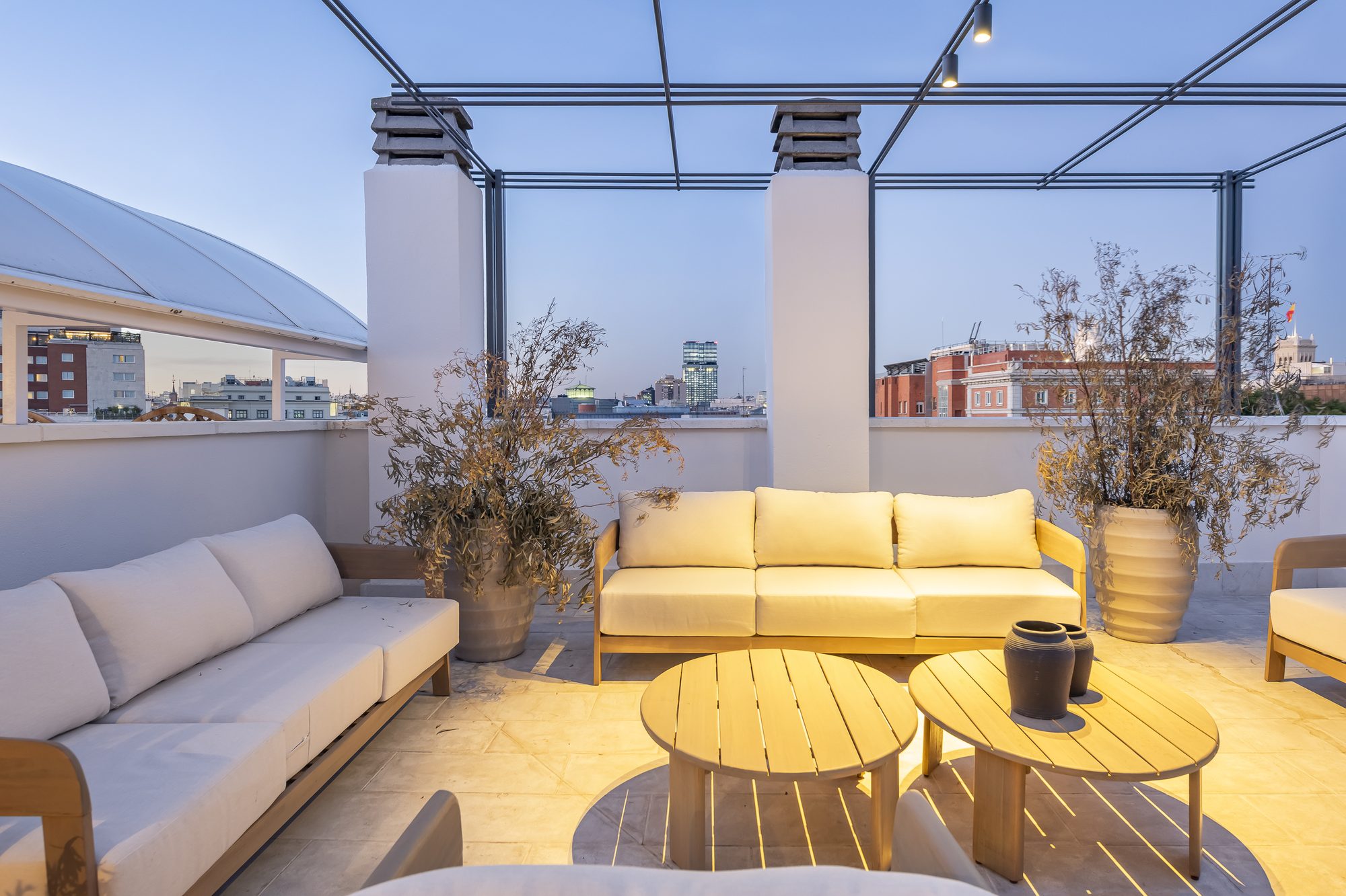 Terraza · Atardecer
