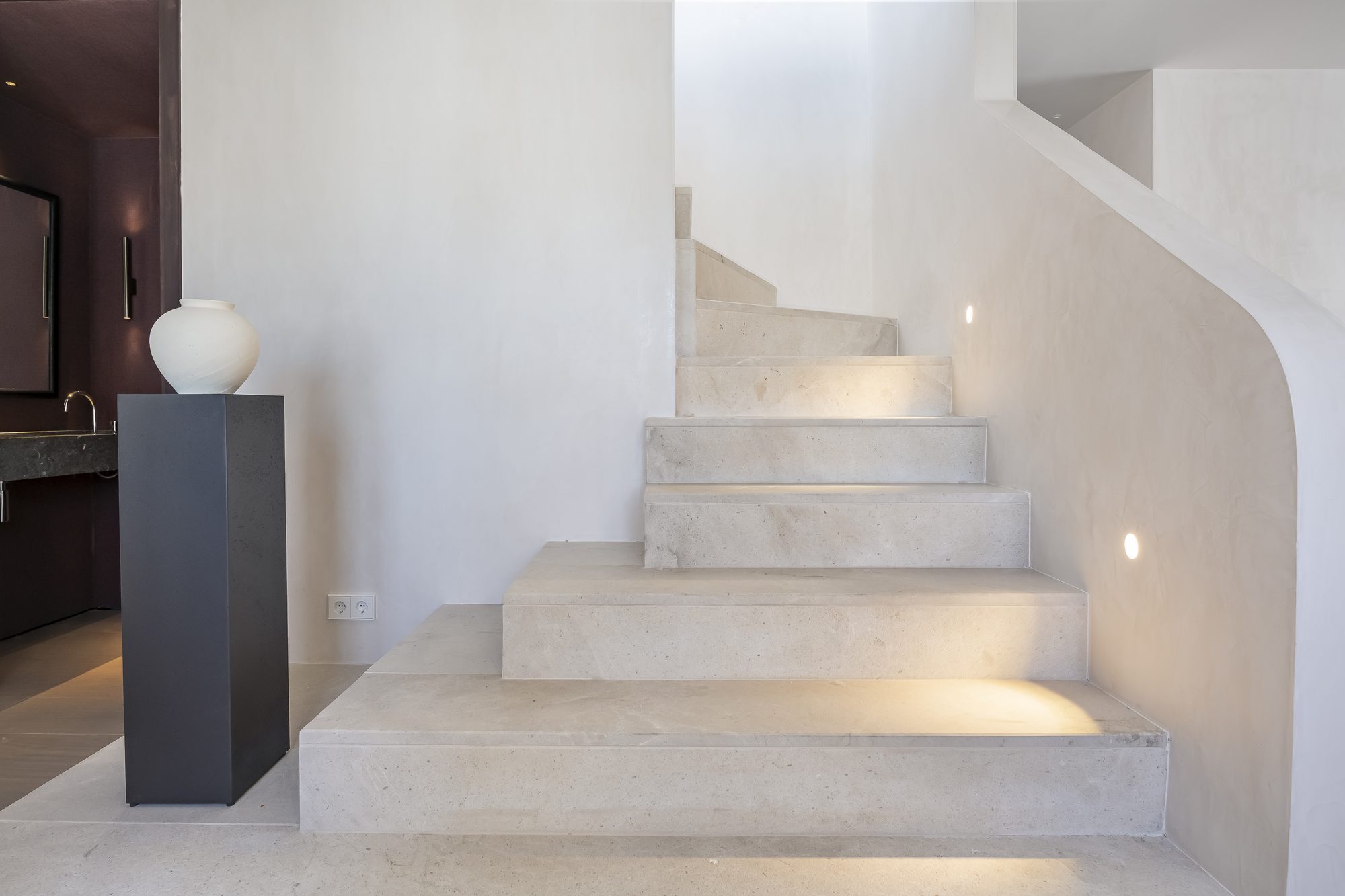 Escalera curva